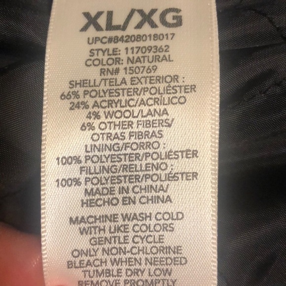 Plaid Shacket XL - Picture 4 of 4